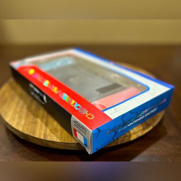 Checkered Protective Case For Nintendo Switch - Picture 5 of 6